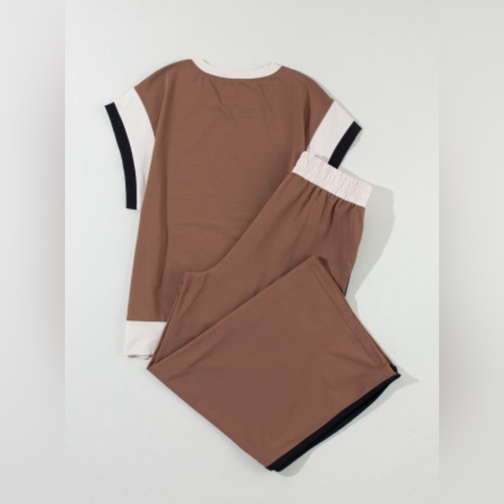 Willow colorblock two piece lounge set - Picture 5 of 8